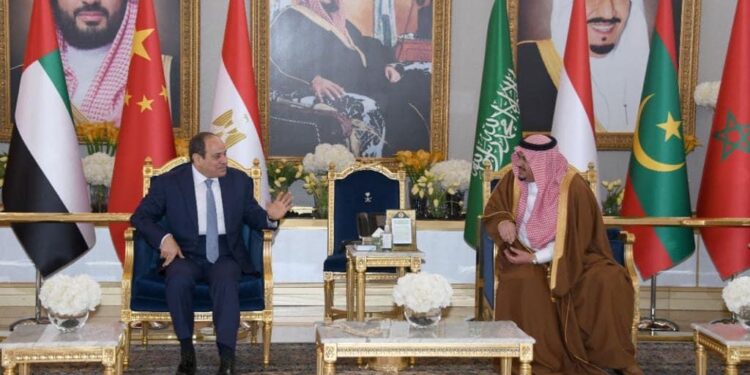 Al Sissi à Riyad Pour Participer Au 1er Sommet Sino Arabe Le Progrès Egyptien 